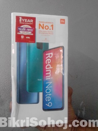 Xiaomi Redmi Note 9 smartphone - 4GB RAM/128GB ROM